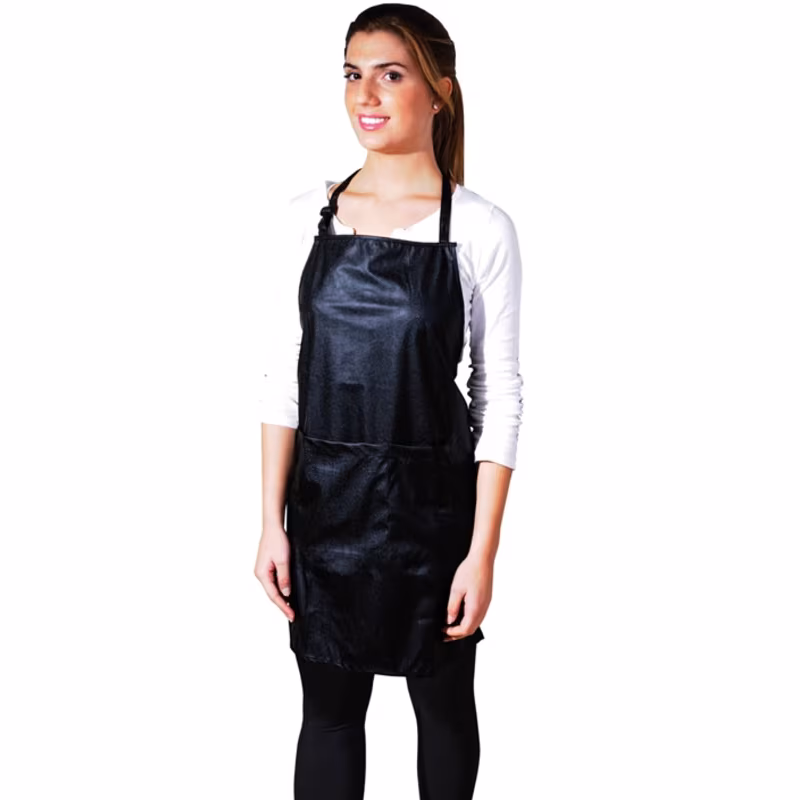 EUROSTIL Delantal Negro 02510/50