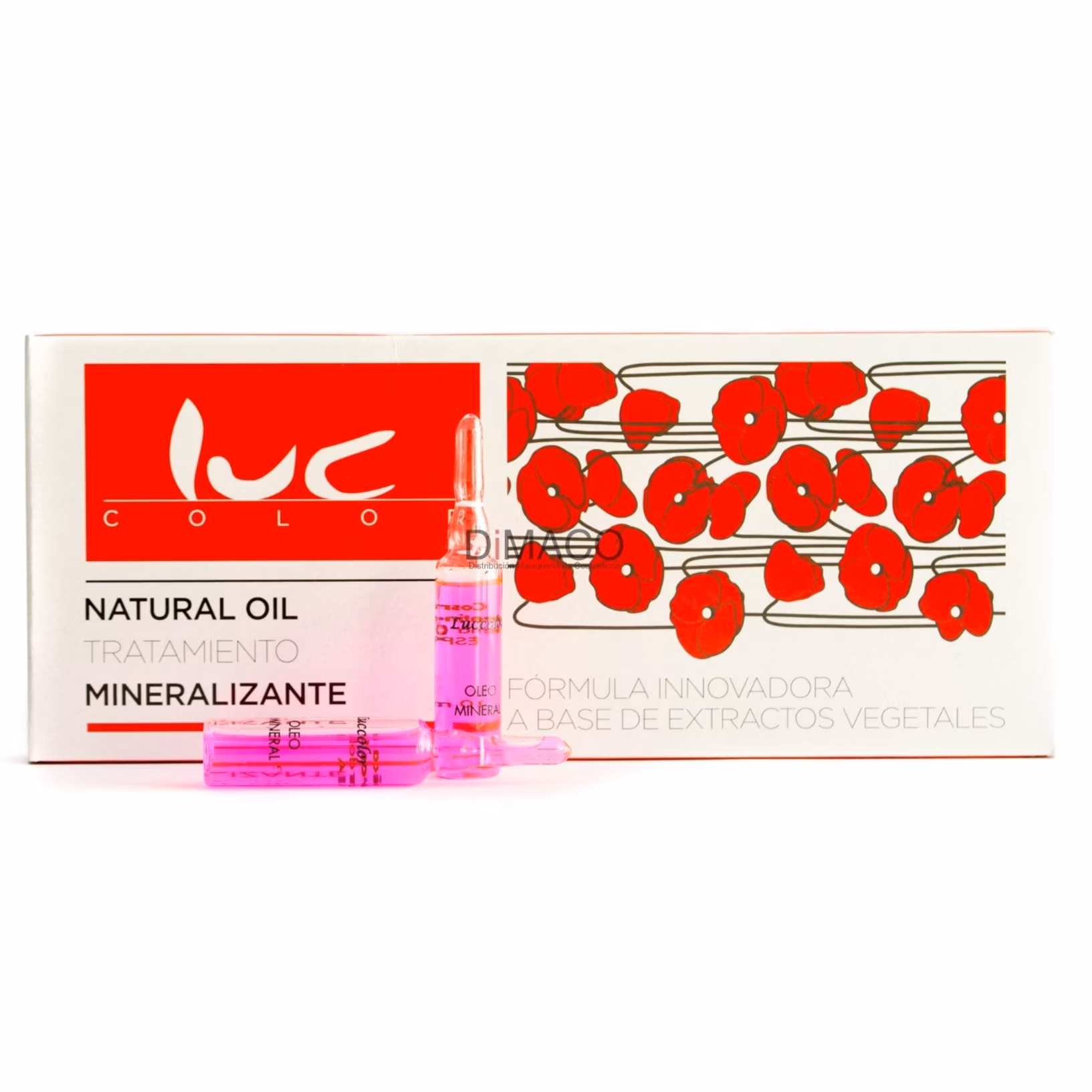 LUCCOLOR Ampollas Óleo Mineralizante 12x10ml