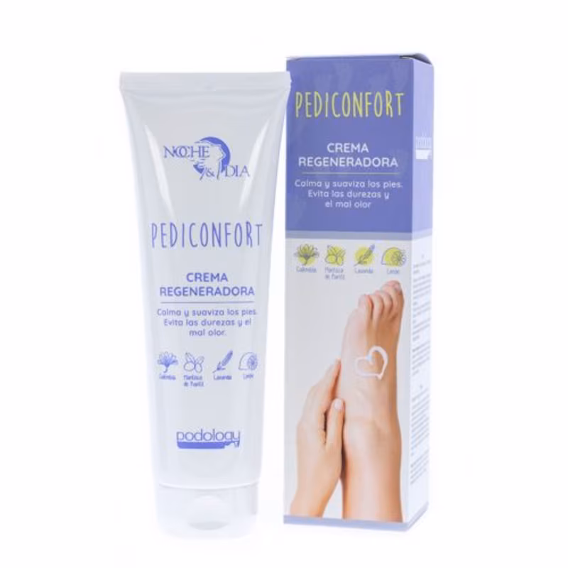 NOCHE Y DÍA Crema Reparadora Pies Secos Pediconfort 250 ml