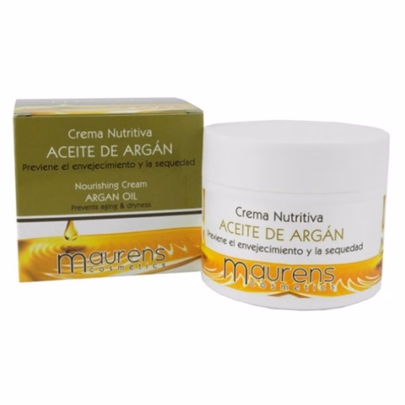 thumbnail-1-MAURENS Crema Aceite Argán Nutrición Intensa 125ml