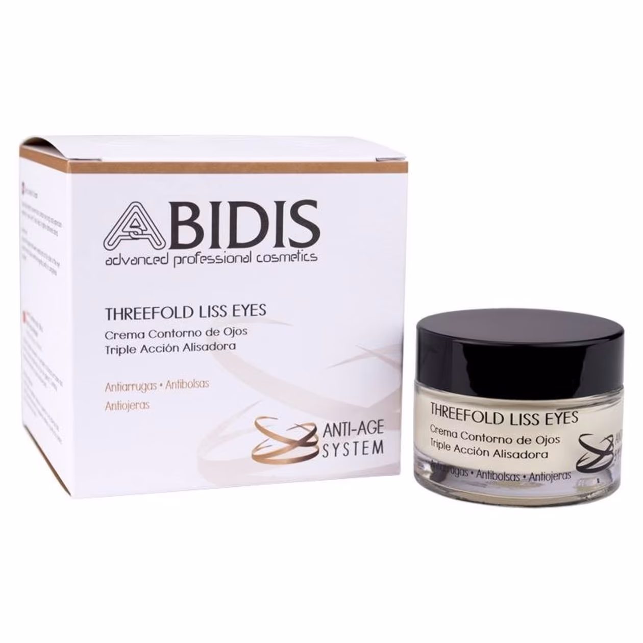 ABIDIS Anti-Age Contorno Ojos Triple Acción Alisador 30ml