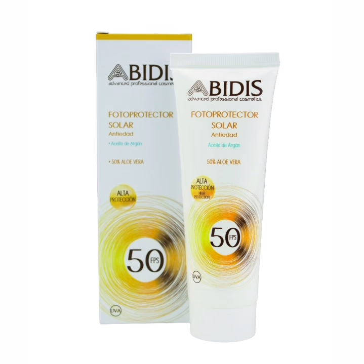 ABIDIS Crema Solar Antiedad SPF50 UVA UVB 75ml