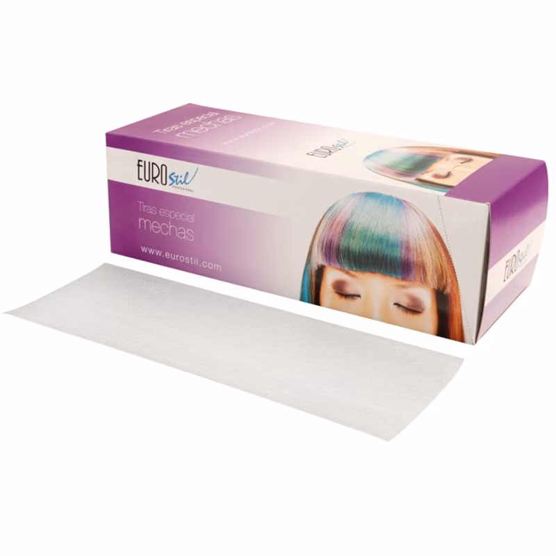 EUROSTIL Tiras Especial Mechas 100uds 03338