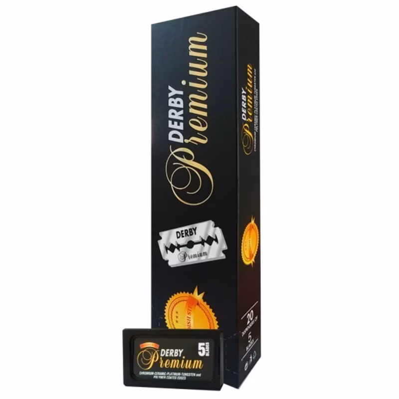 thumbnail-0-DERBY Cuchilla Hoja Completa Premium 100uds 06161