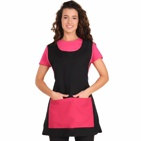 LACLA Estola Vivo Negro Fucsia
