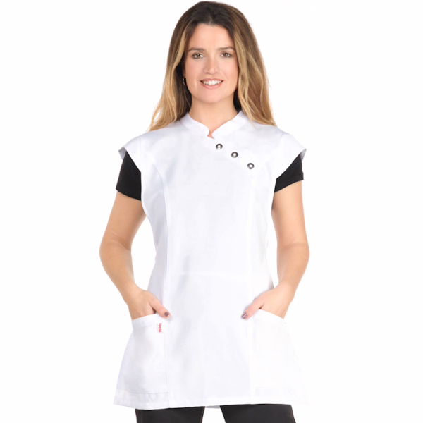 LACLA Estola Cuello Mao Blanca