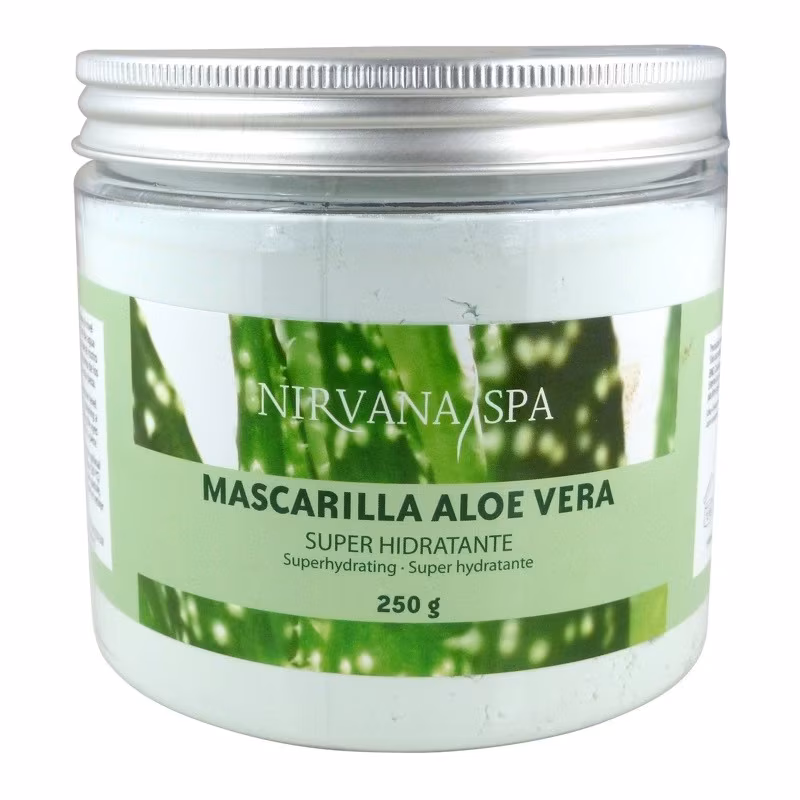 NIRVANA SPA Máscara Facial Aloe Vera 250gr
