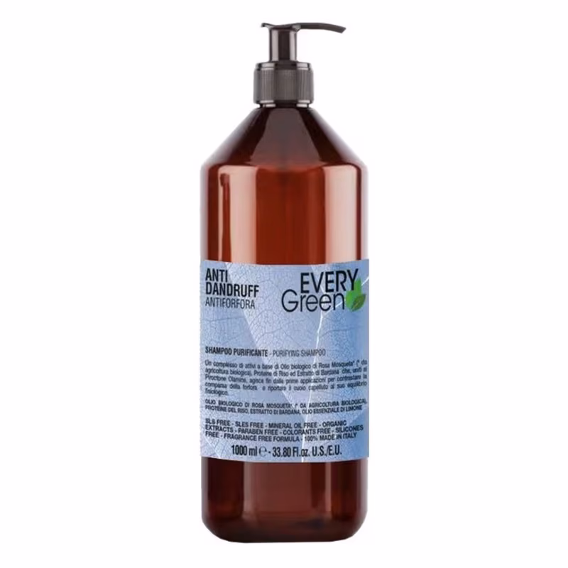 EVERYGREEN PURIFYING Champú Anticaspa 1000 ml