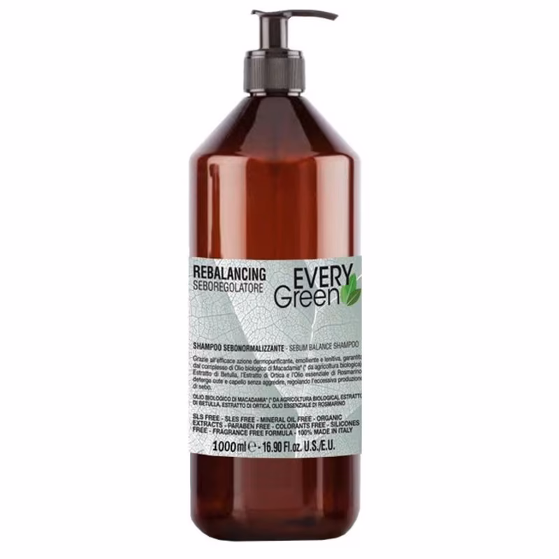 EVERYGREEN REBALANCING Champú Cabello Graso 1000 ml