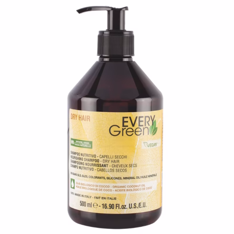 EVERYGREEN DRY HAIR Champú Nutritivo Cabello seco 500 ml