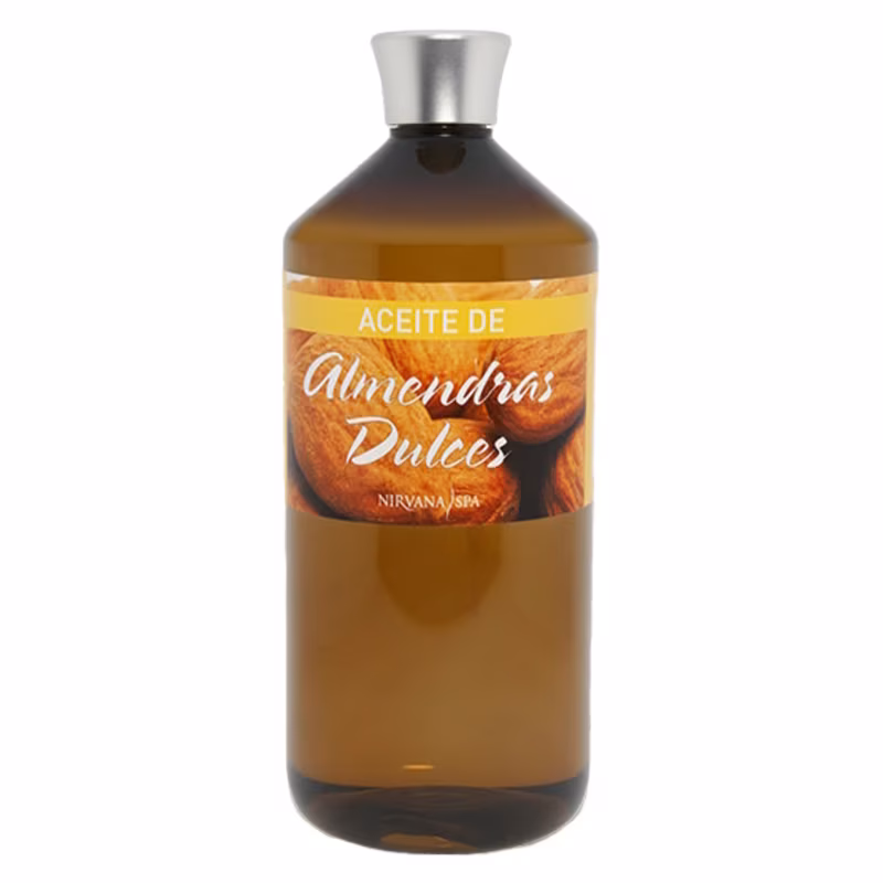 NIRVANA SPA Aceite Almendras Dulces Masaje Profesional 1000 ml