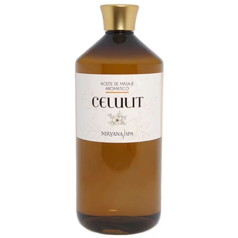NIRVANA SPA Aceite Masaje Celulit Anticelulítico Profesional 1000 ml