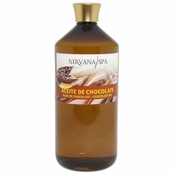 thumbnail-0-NIRVANA SPA Aceite Masaje Chocolate Corporal Nutritivo 1000 ml
