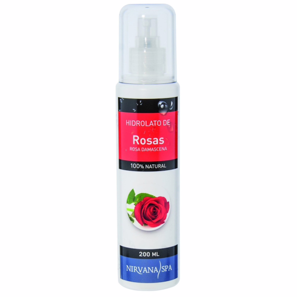 NIRVANA SPA Hidrolato de Rosas Tónico Facial Calmante 200 ml