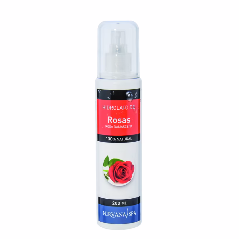 thumbnail-0-NIRVANA SPA Hidrolato de Rosas Tónico Facial Calmante 200 ml