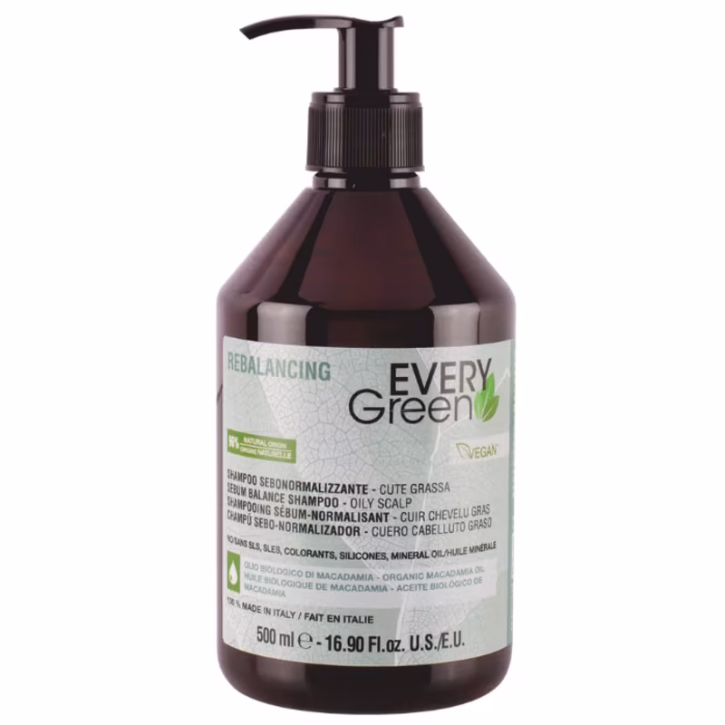 EVERYGREEN REBALANCING Champú Grasa Cabello Graso 500 ml