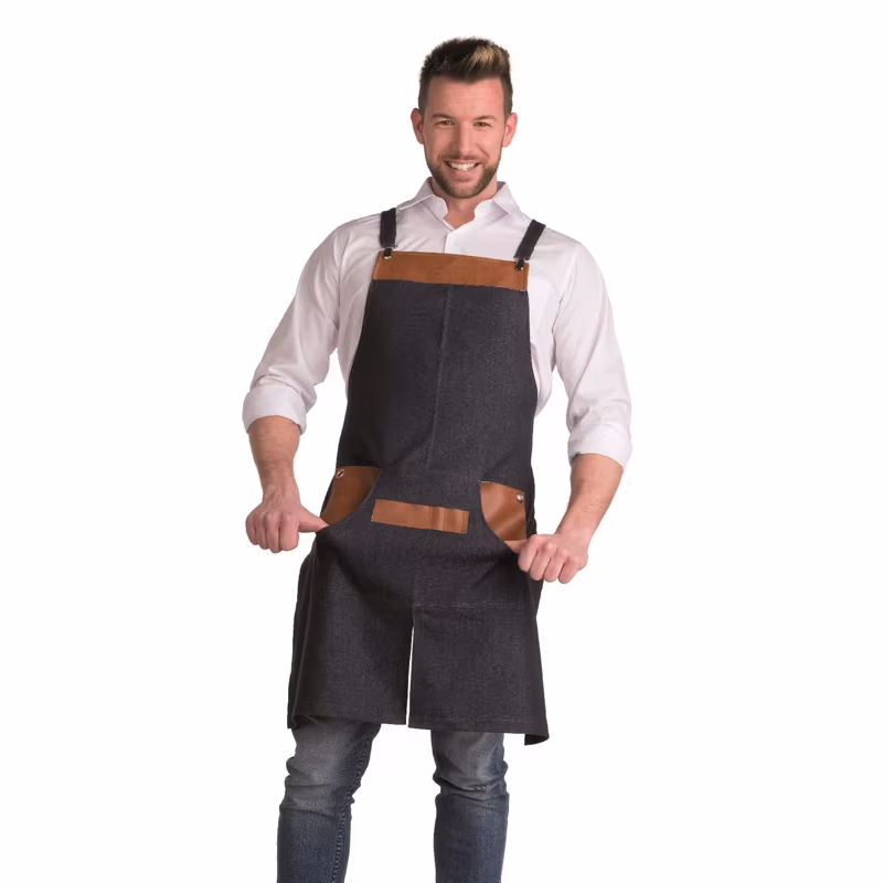 LACLA Delantal Retro Tejano 06355