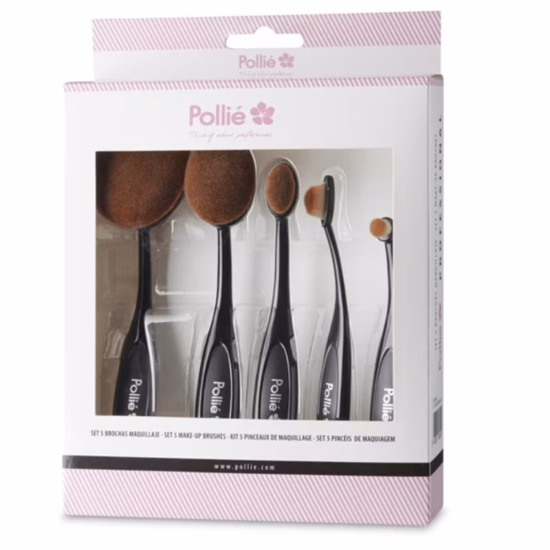 thumbnail-0-POLLIÉ Set Brochas Ovales 06064