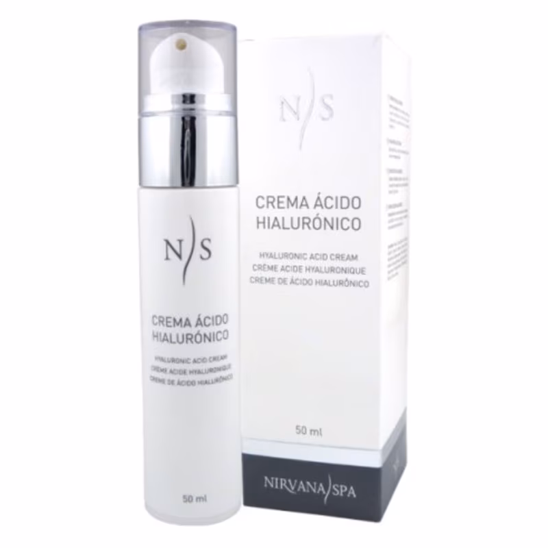 NIRVANA SPA Crema Ácido Hialurónico Facial Hidratante 50 ml