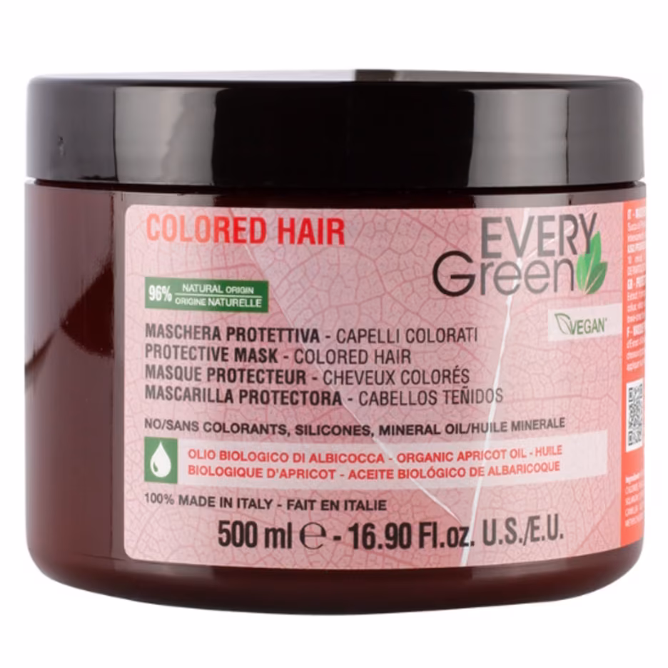 EVERYGREEN COLORED Mascarilla Protectora del Color Cabello Teñido 500 ml