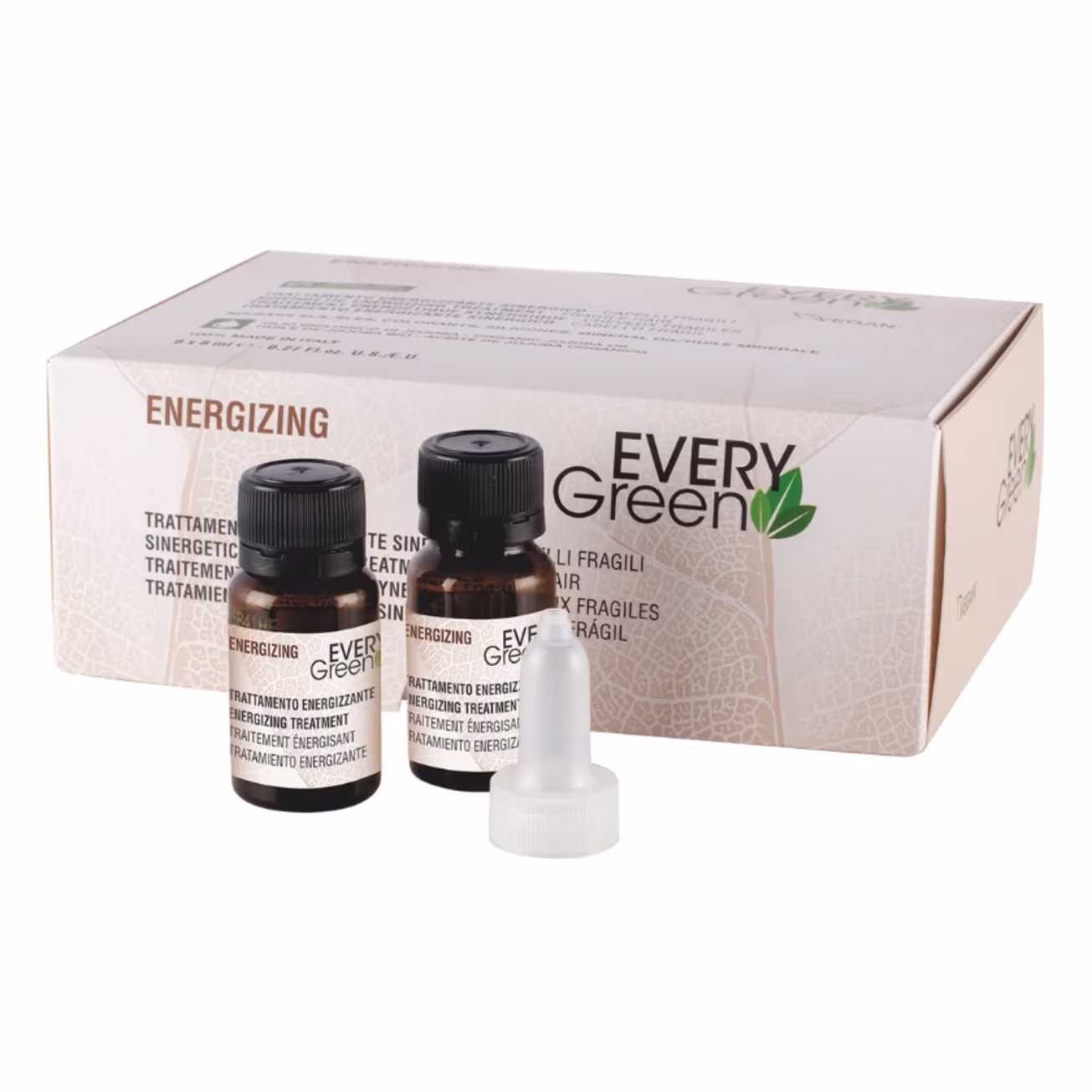 EVERYGREEN ENERGIZING Ampollas Anticaída del Cabello 8x8 ml
