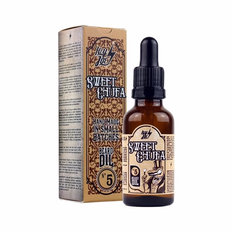 HEY JOE Aceite Barba Nº5 Sweet Chufa 30ml