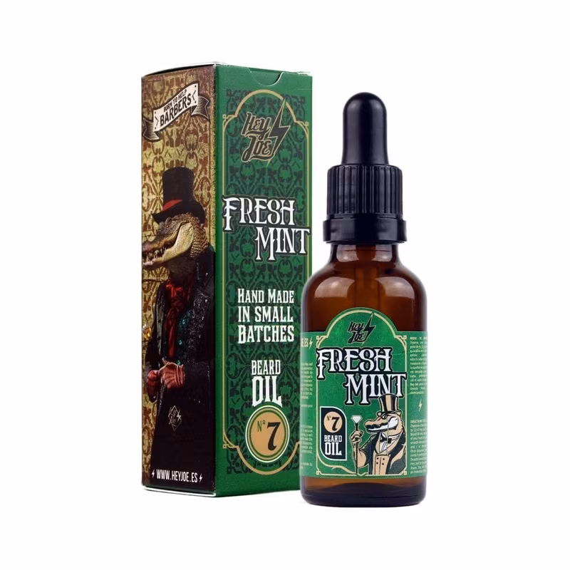 HEY JOE Aceite Barba Nº7 Fresh Mint 30ml
