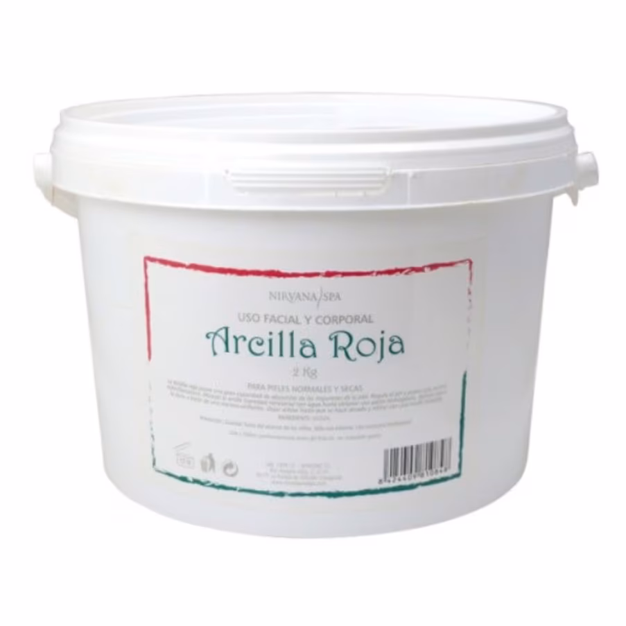 NIRVANA SPA Arcilla Roja Mascarilla Corporal Reafirmante 2 kg