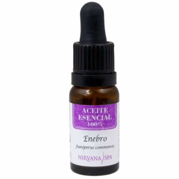 NIRVANA SPA Aceite Esencial Enebro Drenante Corporal 10 ml