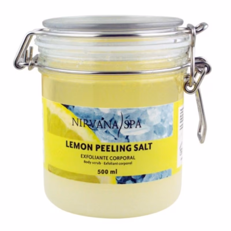 thumbnail-0-NIRVANA SPA Lemon Peeling Salt Exfoliante Corportal 500ml