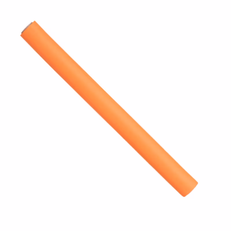 EUROSTIL Papillot Corto Naranja 17,5cm 12uds 01255