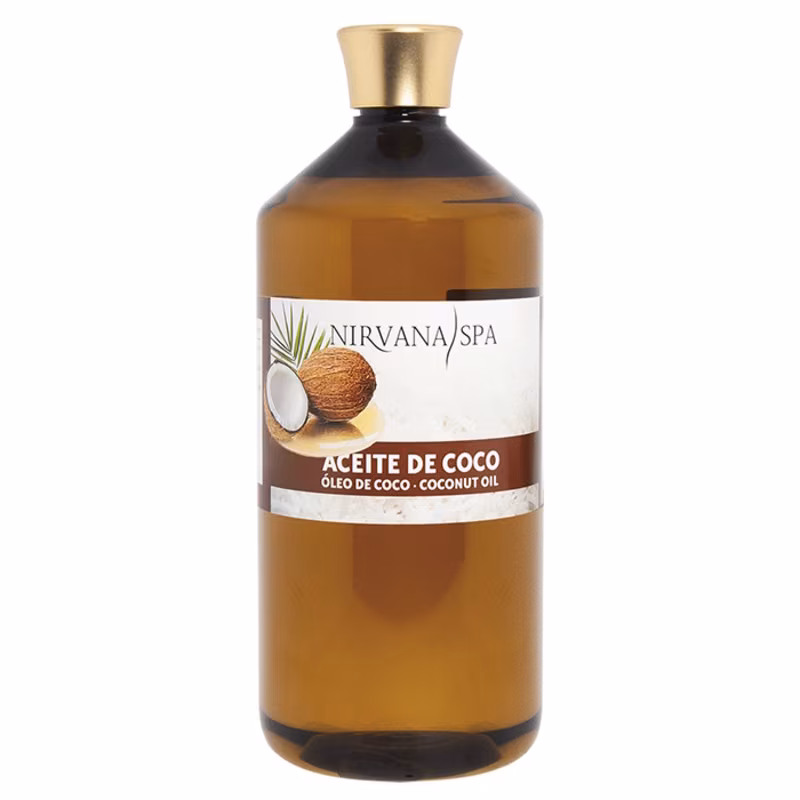 NIRVANA SPA Aceite de Coco Masaje Corporal Nutritivo 1000 ml