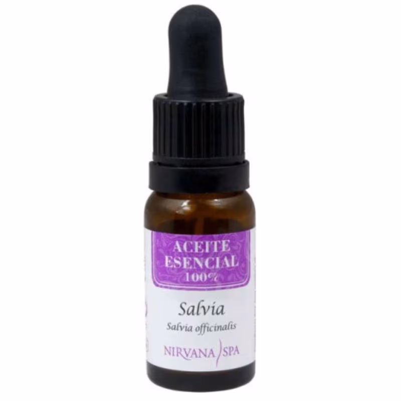 thumbnail-0-NIRVANA SPA Aceite Esencial Salvia Equilibrante Aromaterapia 10 ml