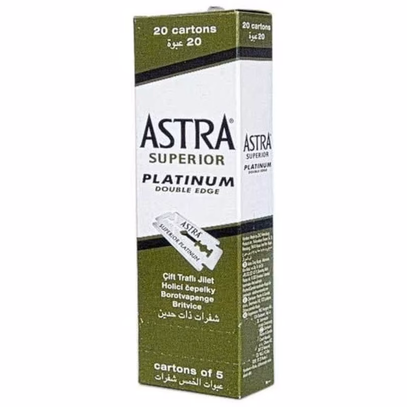 ASTRA Cuchilla Platinum 100uds 07100