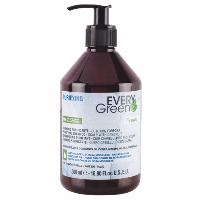 thumbnail-1-EVERYGREEN PURIFYING Champú Anticaspa 500 ml