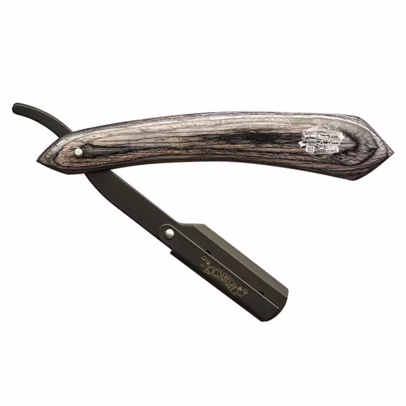 CAPTAIN COOK Navaja Mango Madera Negra 04985