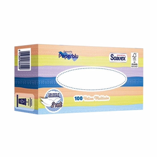 GIUBRA Pañuelos Tissus Soavex 100uds