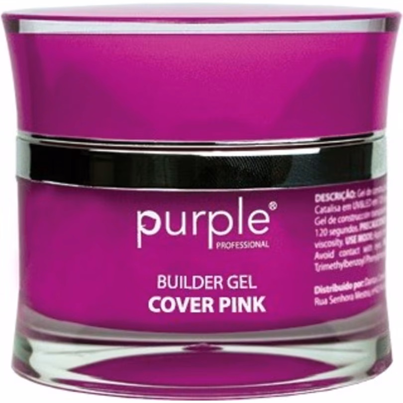PURPLE Gel Constructor Cover Pink 15g P1488
