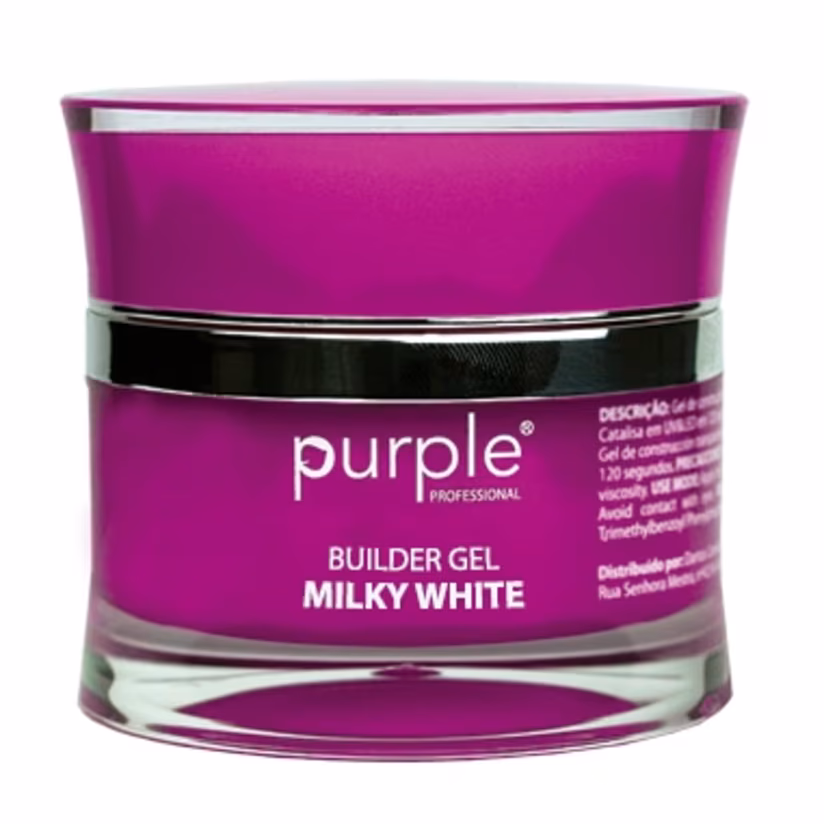 PURPLE Gel Constructor Milky White 15g P245