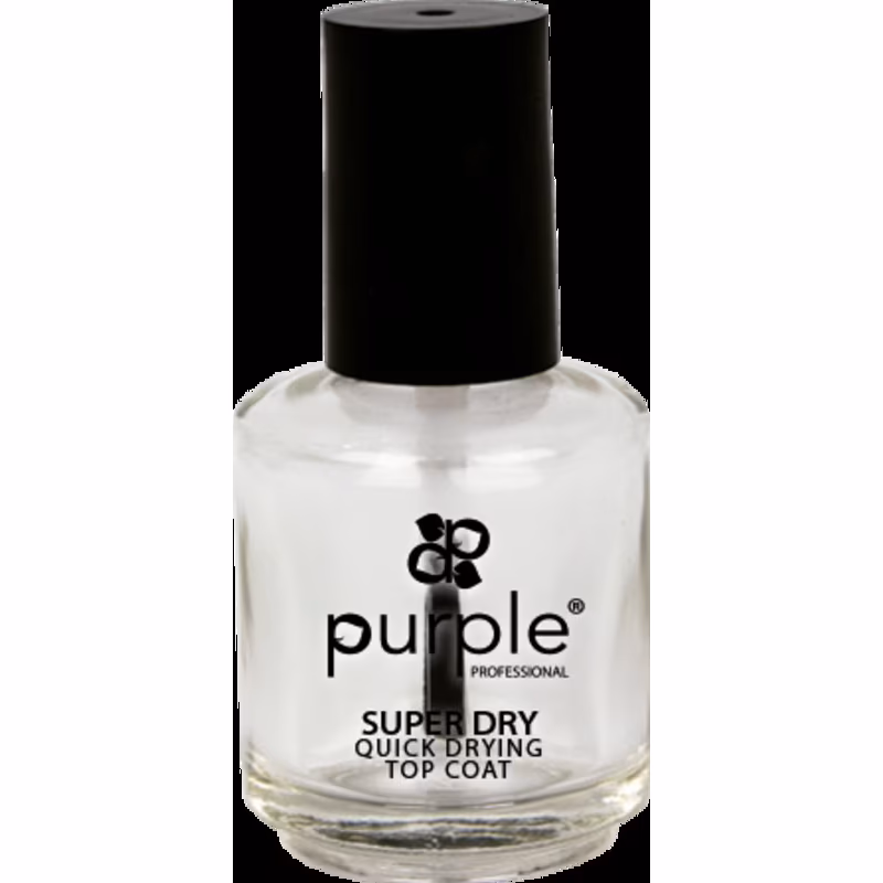 thumbnail-1-PURPLE Top Coat Secado Rápido 15ml P208