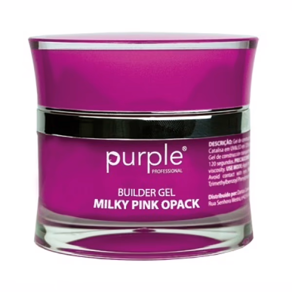 thumbnail-0-PURPLE Gel Constructor Milky Pink Opack 15g P239