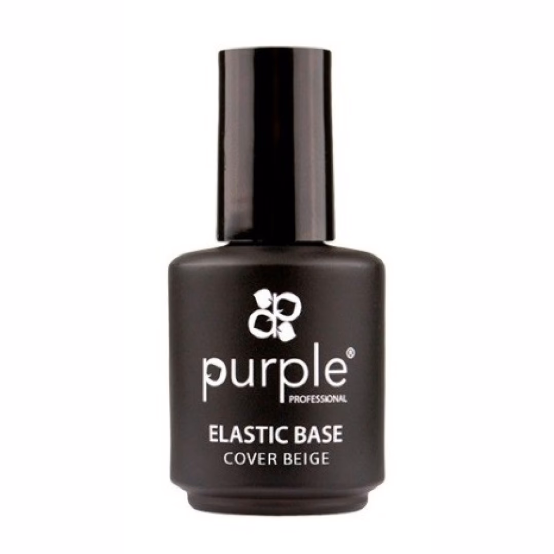 thumbnail-1-PURPLE Base Elástica Cover Beige 15ml P1448