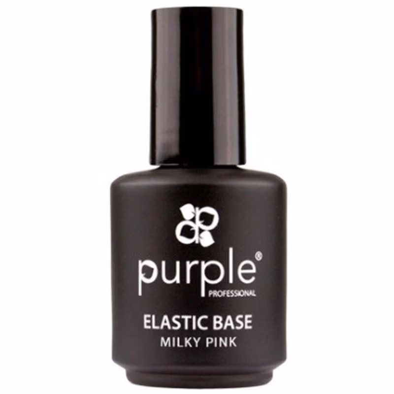 PURPLE Base Elástica Milky Pink 15ml P1447