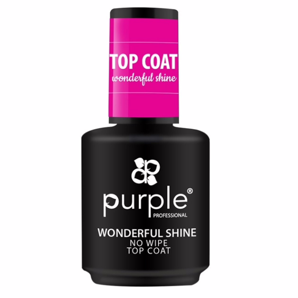 PURPLE Top Coat Brillo Wonderful 15ml P1546