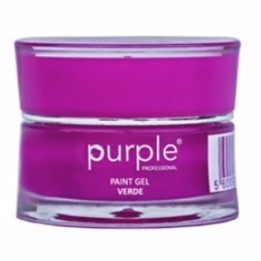 PURPLE Gel Paint VERDE 5gr P619