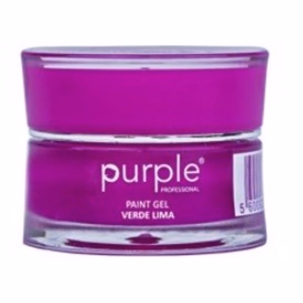 PURPLE Gel Paint VERDE LIMA 5gr P613