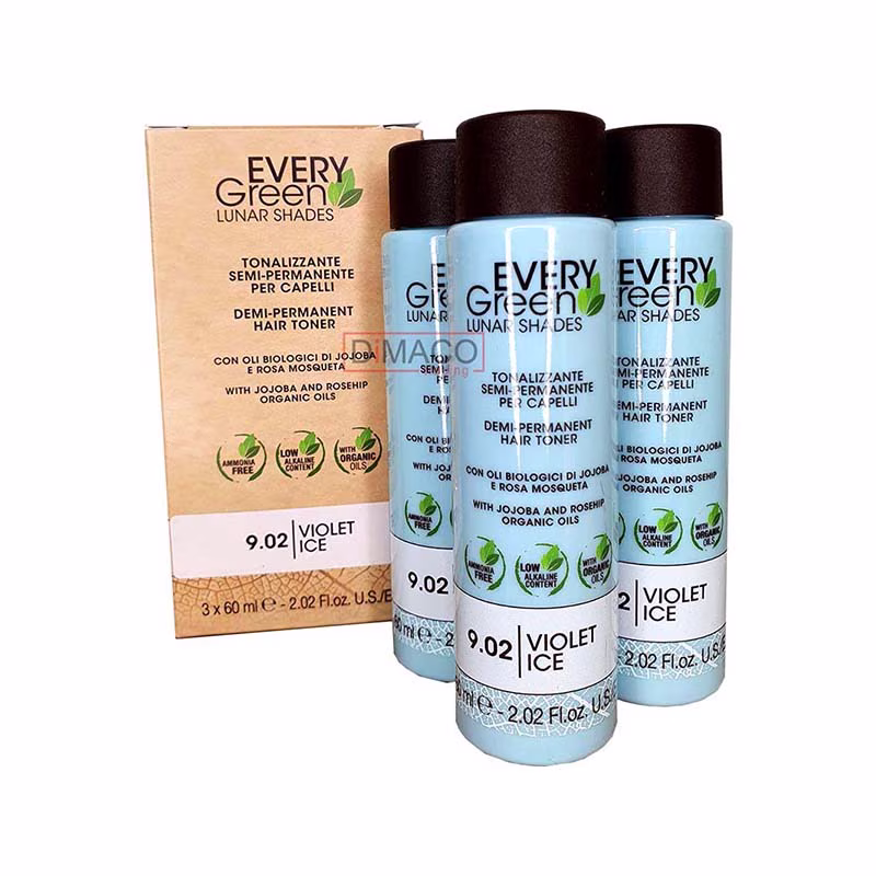 EVERYGREEN Toner 9.02 Pack 3 Tubos 60ml