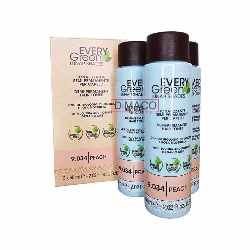 EVERYGREEN Toner 9.034 Pack 3 Tubos 60ml