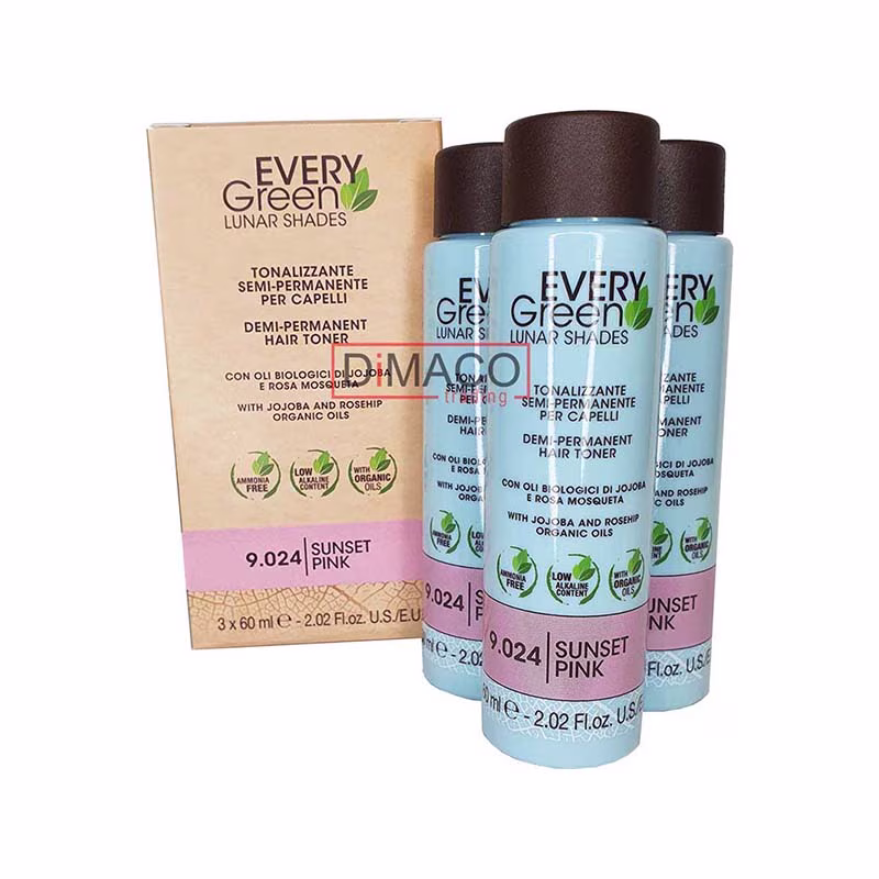 EVERYGREEN Toner 9.024 Pack 3 Tubos 60ml