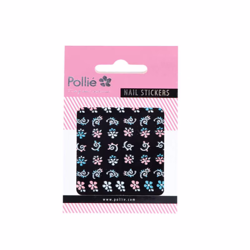 thumbnail-0-POLLIÉ Adhesivos Flores Colores 04833